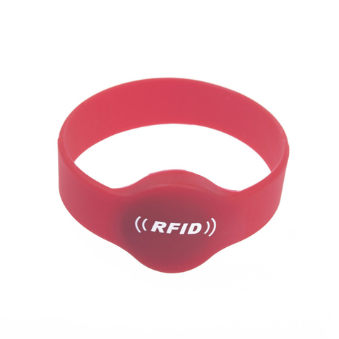 RFID Round Head Silicone Wristband