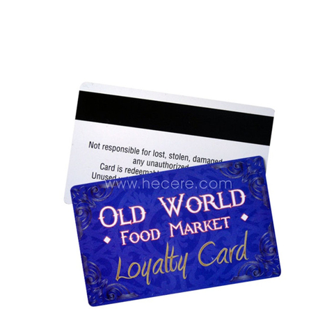PVC PET Food Smart Printed Card