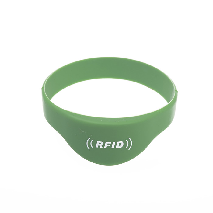 RFID Semi Circle Head Silicone Wristband 