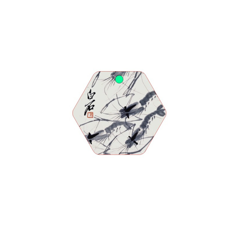 RFID Hexagon Badge Smart PVC Shaped Card