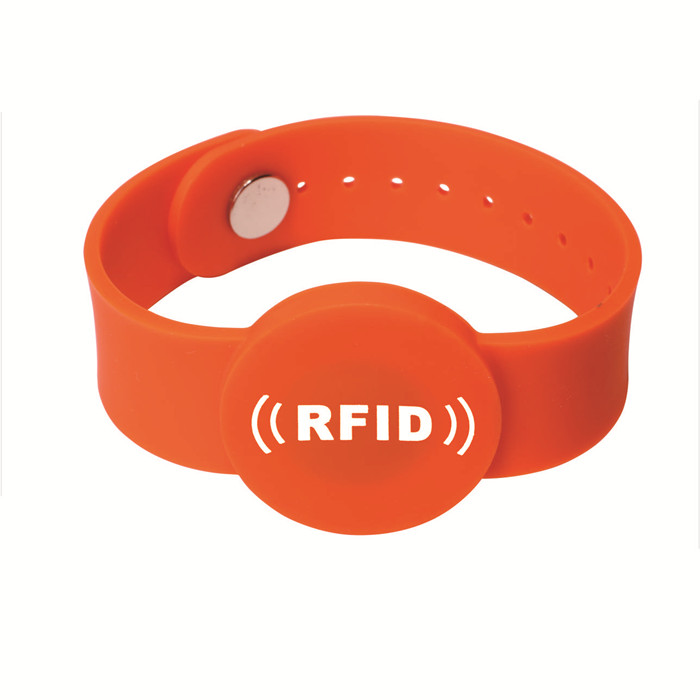 RFID Anti Tamper Silicone Wristband