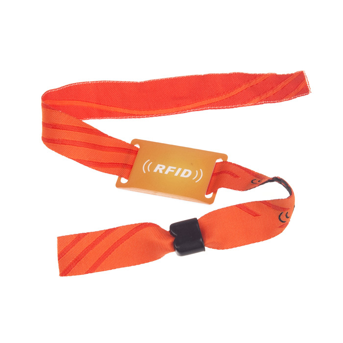 RFID Disposable Fabric Wristband