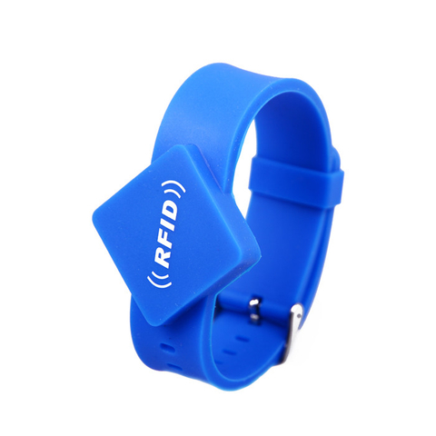 RFID Square Head Silicone Wristband