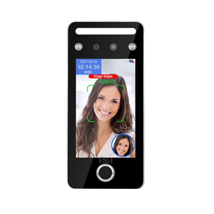 AI Dynamic Face Recognition Time Attendance Access Control Terminal